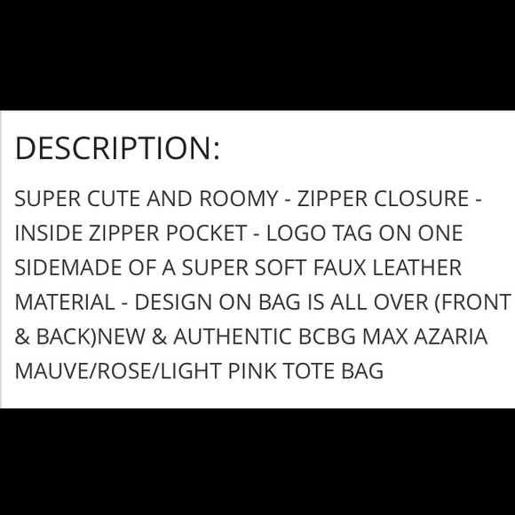 🆕BCBGMAXAZRIA SOFT TOTE/BAG - Picture 5 of 7